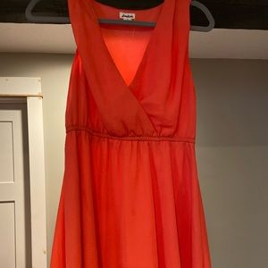 Orange Dress